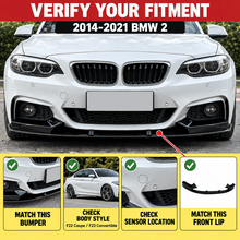 NINTE MP Style Front Bumper For 2014-2021 BMW 2 Series F22 F23 M Sport - NINTE