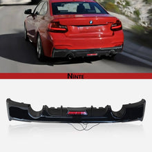 Load image into Gallery viewer, NINTE Rear Diffuser For BMW 2014 - 2021 F22 F23 2 Series M Sport Rear Bumper Lip ABS - NINTE