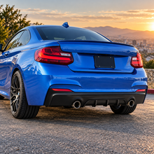 NINTE MP Style Rear Diffuser For BMW 2014-2021 F22 F23 2 Series M Sport Rear Bumper Lip ABS