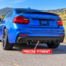 NINTE MP Style Rear Diffuser For BMW 2014-2021 F22 F23 2 Series M Sport Rear Bumper Lip ABS