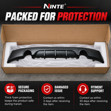 NINTE MP Style Rear Diffuser For BMW 2014-2021 F22 F23 2 Series M Sport Rear Bumper Lip ABS