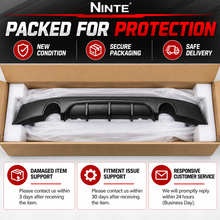 NINTE MP Style Rear Diffuser For BMW 2014-2021 F22 F23 2 Series M Sport Rear Bumper Lip ABS