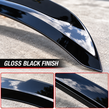 NINTE Spoiler For 2014-2021 BMW 2 Series F22 F87 M2 220i 228i 230i M235i M240i PSM Style ABS Painted High Kick Rear Spoiler Trunk Spoiler