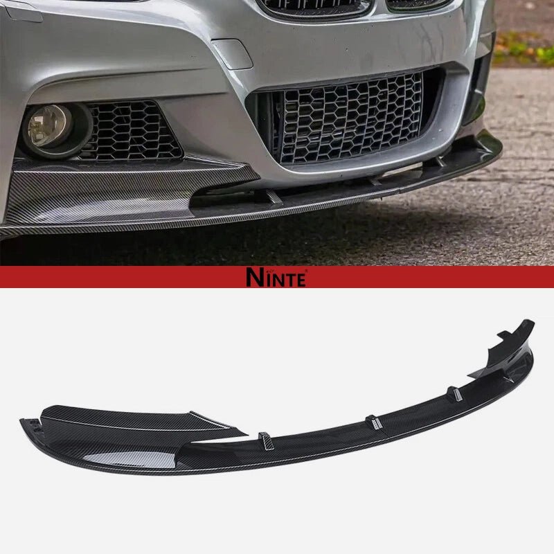 NINTE Front Bumper Lip For 2012 - 2018 BMW F30 3 - Series M Tech 2 PCS Painted Sport Front Spoiler Lower Diffuser - NINTE