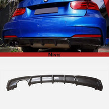 Cargar imagen en el visor de la galería, NINTE For 2012 - 2019 BMW 3 Series F30 F31 M Sport Bumper 320i 328i Rear Diffuser Only Fit M Sport Model - NINTE