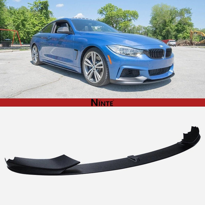 NINTE MP Style Front Lip For 2014 - 2020 BMW 4 Series F32 F33 F36 M Sport - NINTE
