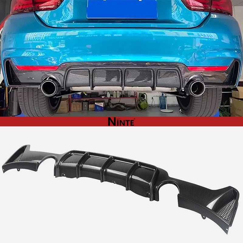NINTE Rear Diffuser For 2014 - 2020 BMW 4 Series F32 M Sport Painted Rear Bumper Lip Lower Diffuser ABS - NINTE