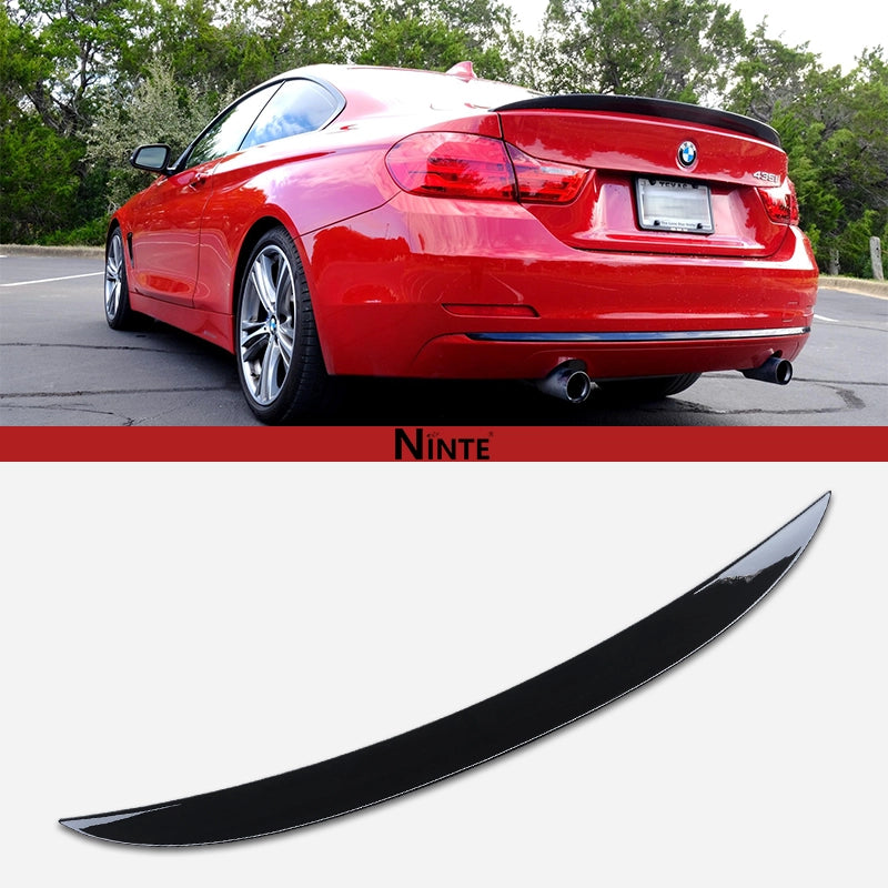 NINTE For 2014-2020 BMW 4 Series F32 Coupe 2 Door 435i 428i Rear Spoiler Trunk Wing P Style