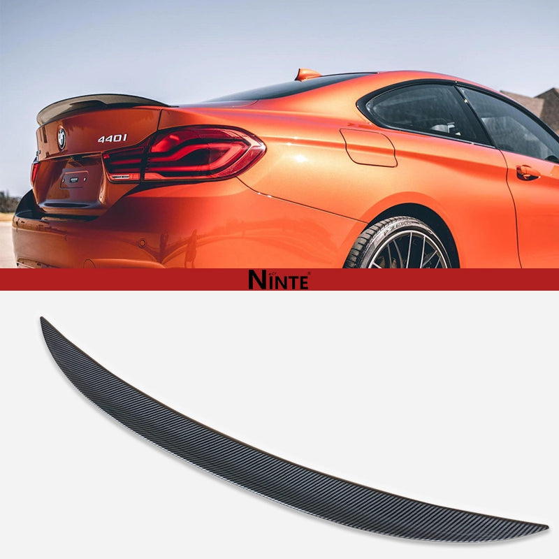 NINTE For 2014-2020 BMW 4 Series F32 Coupe 2 Door 435i 428i Rear Spoiler Trunk Wing P Style
