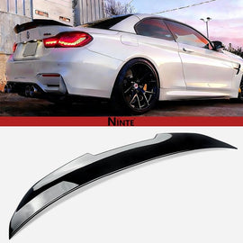 NINTE PSM Highkick Trunk Wing For 2014 - 2020 BMW F33 F83 M4 Convertible Rear Spoiler - NINTE