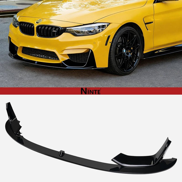 NINTE M Performance Style Front Lip For 2015 - 2020 BMW F80 M3 F83 F82 M4 - NINTE