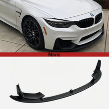 Charger l&#39;image dans la galerie, NINTE M Performance Style Front Lip For 2015-2020 BMW F80 M3 F83 F82 M4