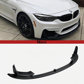 NINTE M Performance Style Front Lip For 2015 - 2020 BMW F80 M3 F83 F82 M4 - NINTE