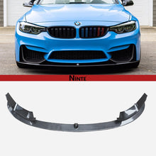 Charger l&#39;image dans la galerie, NINTE M Performance Style Front Lip For 2015-2020 BMW F80 M3 F83 F82 M4