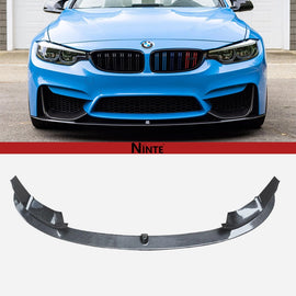 NINTE M Performance Style Front Lip For 2015-2020 BMW F80 M3 F83 F82 M4