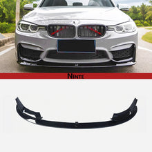 Charger l&#39;image dans la galerie, NINTE M Performance Style Front Lip For 2015-2020 BMW F80 M3 F83 F82 M4
