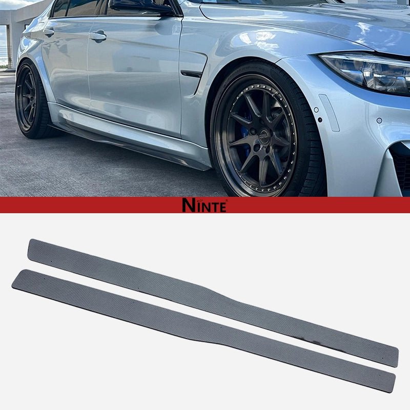 MMO PSM Style Side Skirts For 2015 - 2020 BMW F80 M3 F82 M4 - NINTE