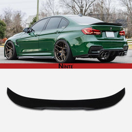 NINTE For 2013 - 2018 BMW F80 M3 F30 Rear Spoiler Sedan PSM Style High Kick Trunk Spoiler Wing Decklid - NINTE