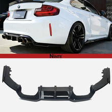Charger l'image dans la galerie, NINTE MTC Style Rear Diffuser For 2016 - 2021 BMW 2 Series F87 M2 M Sport - NINTE