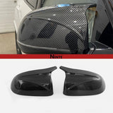 NINTE M Style Mirror Cap Overlays For 2018-2023 BMW X3 G01 X4 G02 X5 G05 X6 G06 X7 G07