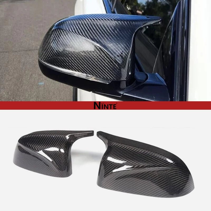 NINTE M Style Mirror Cap Overlays For 2018 - 2023 BMW X3 G01 X4 G02 X5 G05 X6 G06 X7 G07 - NINTE