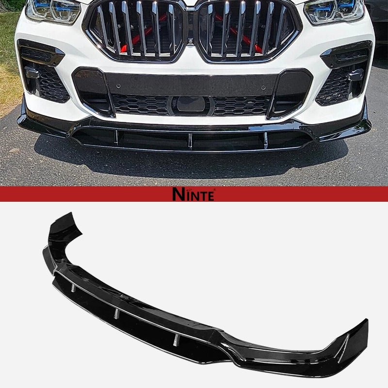 NINTE Front Lip for 2019 - 2023 Pre LCI BMW X6 G06 M - Sport - NINTE