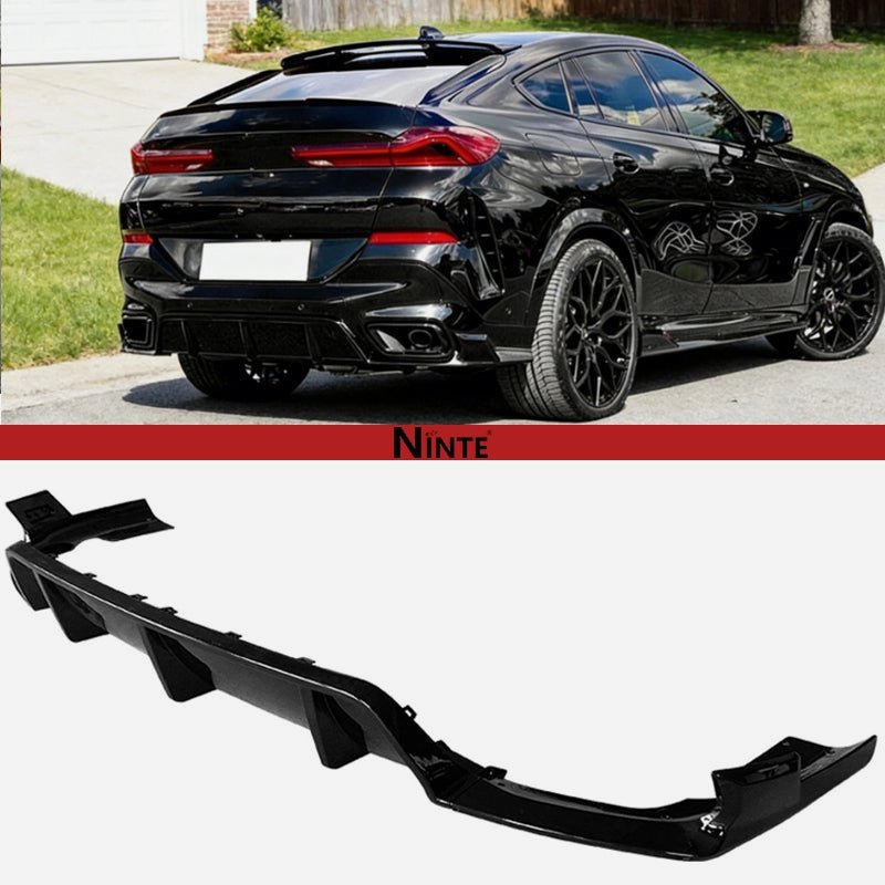 NINTE MP Style Rear Diffuser For 2020 - 2026 BMW G06 X6 M Sport - NINTE