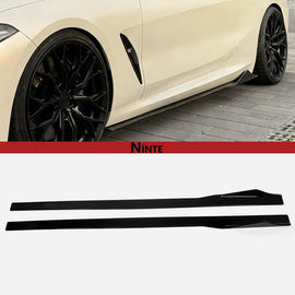 NINTE AC Style Side Skirt For BMW 8 Series G15 G14 840i M850i - NINTE