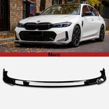 NINTE One-Piece Front Lip for 2019-2024 BMW 3 Series G20 G28 M-Sport Front Bumper Lip ABS Front Splitter Air Dam Spoiler Protector