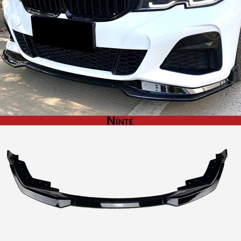 NINTE MP Style Front Lip For 2019 - 2022 BMW G20 G28 M Sport 3 Series Sedan - NINTE