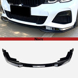 NINTE MP Style Front Lip For 2019-2022 BMW G20 G28 M Sport 3 Series Sedan