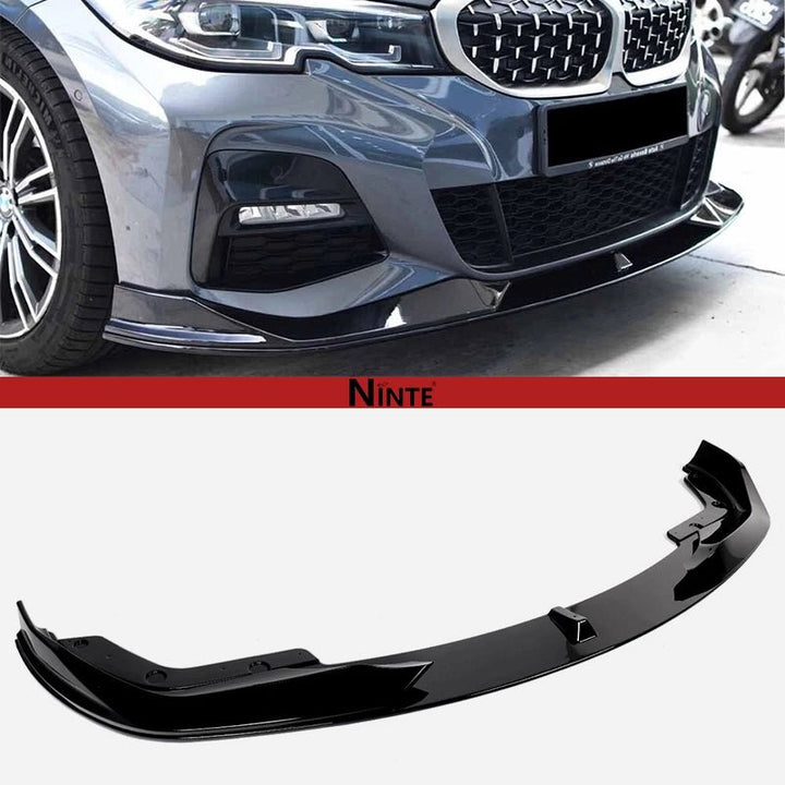 NINTE AC Style Front Lip For 2019 - 2022 BMW G20 G21 G28 330i M Sport - NINTE