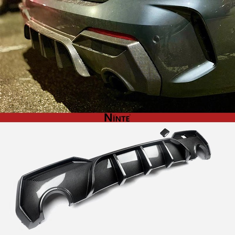 NINTE For 2020 - 2024 BMW 4 Series G22 G23 M - Sport Rear Diffuser Bumper Lip - NINTE