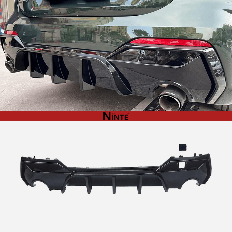 NINTE For 2020 - 2024 BMW 4 Series G22 G23 M - Sport Rear Diffuser Bumper Lip - NINTE