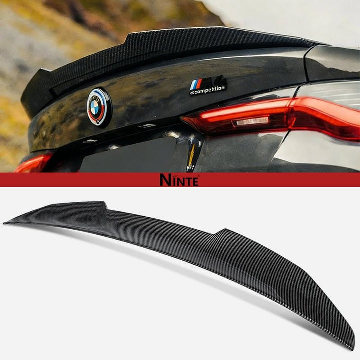 NINTE PSM Style Rear Spoiler For 2021 - 2025 BMW G22 G82 M4 Coupe Trunk Wing - NINTE