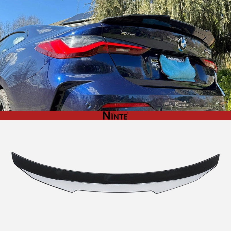 NINTE PSM Style Rear Spoiler For 2021-2025 BMW G22 G82 M4 Coupe Trunk Wing