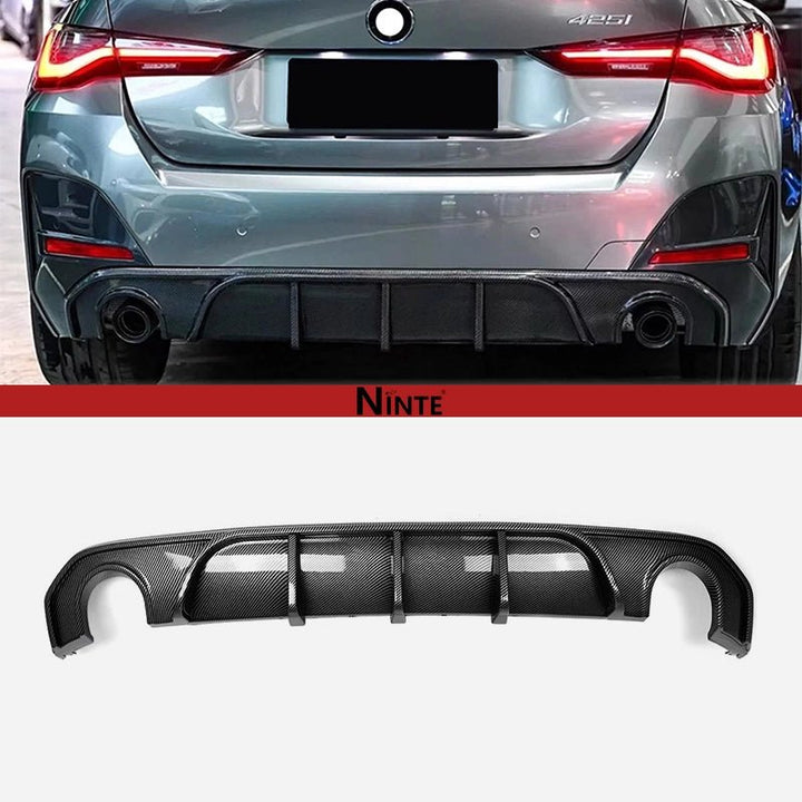 NINTE Rear Diffuser For 2022 - 2024 BMW 4 Series Gran Coupe G26 i4 M - Sport - NINTE