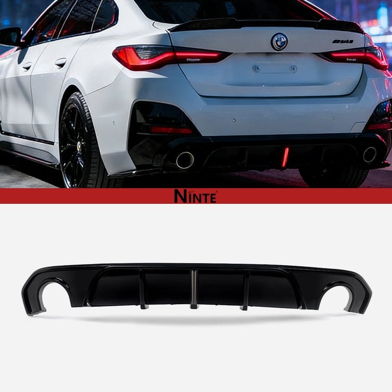 NINTE Rear Diffuser For 2022 - 2024 BMW 4 Series Gran Coupe G26 i4 M - Sport - NINTE