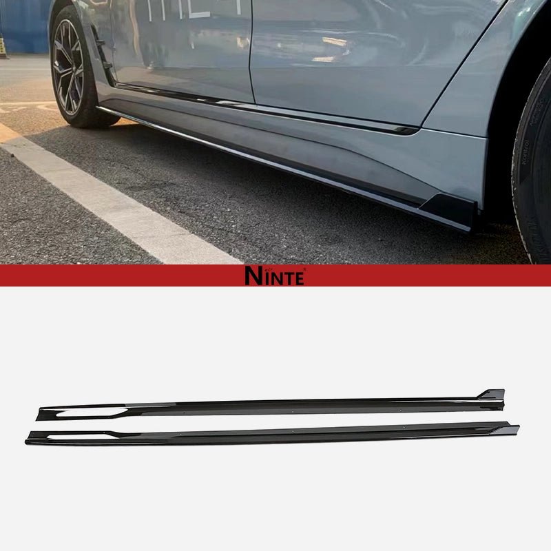 NINTE Racing Style Side Skirts For 2021 - 2025 BMW 4 - Series Gran Coupe G26 M - Sport Side Extension panel - NINTE