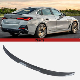 NINTE M4 Style Rear SpoilerFor 2021 - 2025 BMW 4 - Series Gran Coupe G26 440i 430i 4DR I4 eDrive40 eDrive35 M50 Rear Spoiler - NINTE