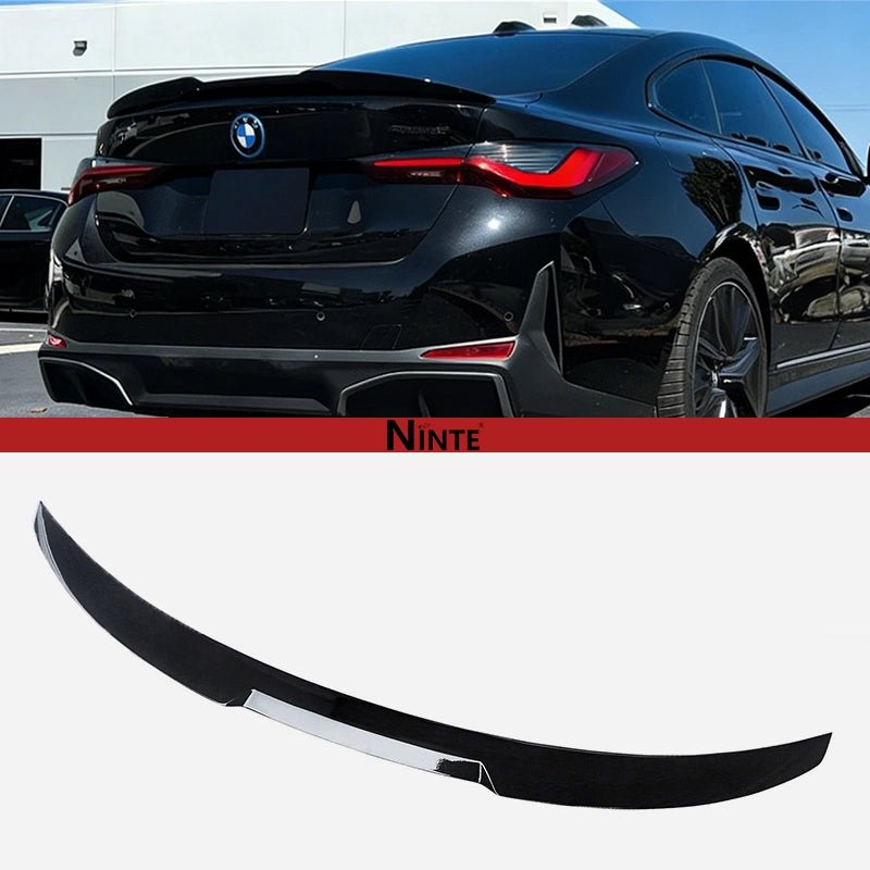 NINTE M4 Style Rear SpoilerFor 2021-2025 BMW 4-Series Gran Coupe G26 440i 430i 4DR I4 eDrive40 eDrive35 M50 Rear Spoiler