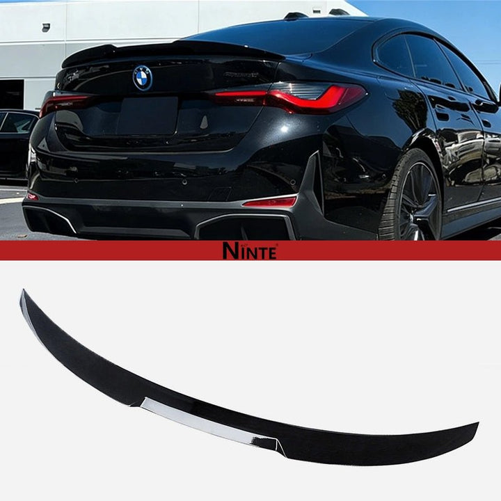 NINTE M4 Style Rear SpoilerFor 2021 - 2025 BMW 4 - Series Gran Coupe G26 440i 430i 4DR I4 eDrive40 eDrive35 M50 Rear Spoiler - NINTE