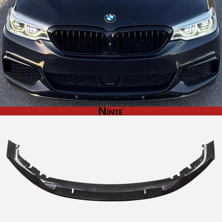 NINTE MP Style Front Lip For 2017 - 2023 BMW 5 Series G30 G31 G38 M Sport Lower Splitter - NINTE