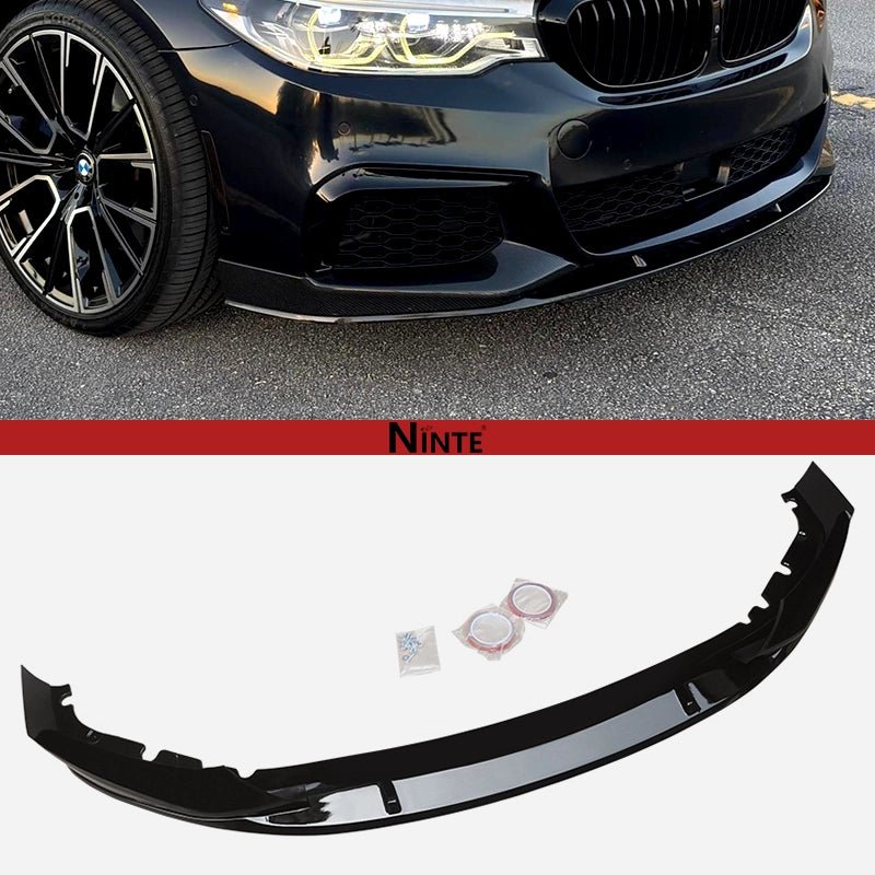 NINTE MP Style Front Lip For 2017 - 2023 BMW 5 Series G30 G31 G38 M Sport Lower Splitter - NINTE