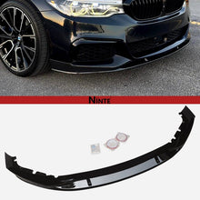 Charger l'image dans la galerie, NINTE MP Style Front Lip For 2017 - 2023 BMW 5 Series G30 G31 G38 M Sport Lower Splitter - NINTE