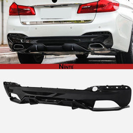 NINTE M Performance Style Rear Diffuser For 2017 - 2023 BMW 5 Series G30 M550i G31 G38 - NINTE