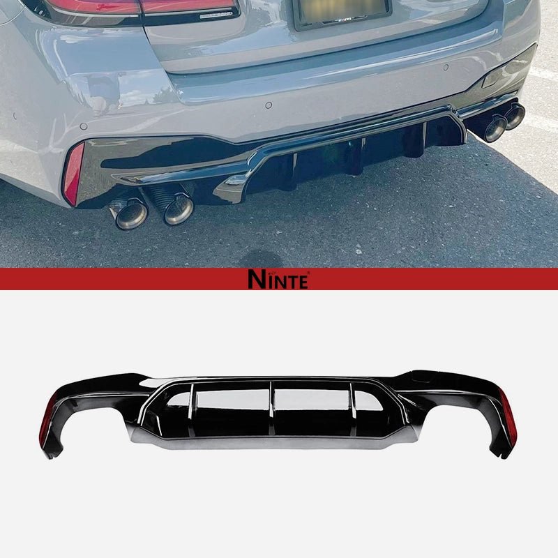 NINTE Rear Diffuser for 2017 - 2023 BMW 5 Series G30 G31 G38 M Sport - NINTE