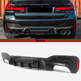 NINTE Rear Diffuser for 2017 - 2023 BMW 5 Series G30 G31 G38 M Sport - NINTE