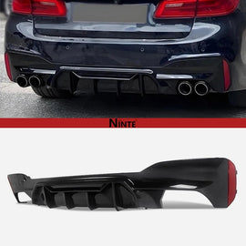 NINTE Rear Diffuser for 2017 - 2023 BMW 5 Series G30 G31 G38 M Sport - NINTE