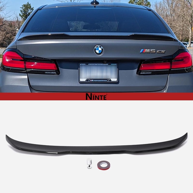NINTE For 2017 - 2023 BMW 5 Series G30 G38 F90 M5 ABS Trunk Wing Spoiler PRO Style - NINTE